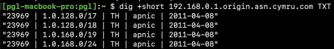 Screenshot used in the talk for IP to ASN