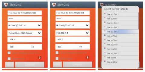 Screenshot used in the talk for VPN over DNS